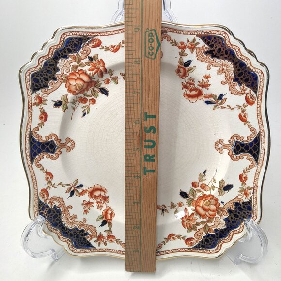 Vintage Royal Winton “Sterling” Bone China Plate Grimswade England Imari Pattern - Picture 2 of 5